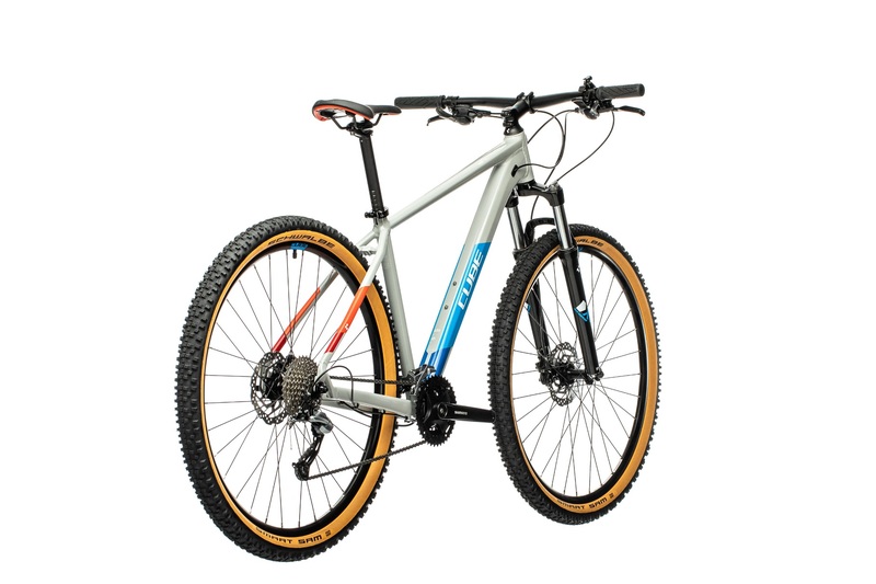 Cube horské kolo AIM SL grey blue red